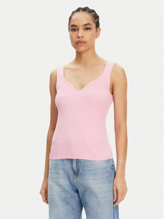 Vero Moda топ Willow 10326450 Розов Slim Fit за Жени цена