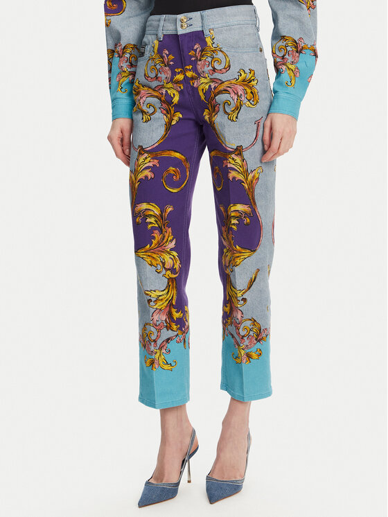 Versace Jeans Couture Дънки 78HAB5P5 ES140L54 Цветен Regular Fit за Жени цена
