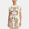Versace Jeans Couture Ежедневна рокля 78HAO9P9 Бял Slim Fit за Жени цена