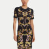 Versace Jeans Couture Ежедневна рокля 78HAO9P9 Черен Slim Fit за Жени цена