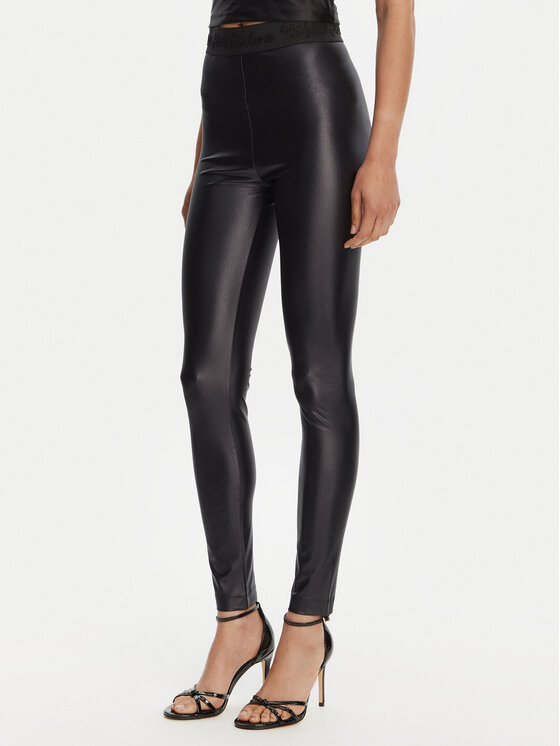 Versace Jeans Couture Клин 78HAC101 Черен Slim Fit за Жени цена