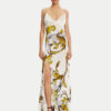 Versace Jeans Couture Лятна рокля 78HAO900 Бял Regular Fit за Жени цена