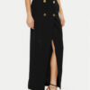 Versace Jeans Couture Макси пола 78HAE802 N0432 Черен Regular Fit за Жени цена