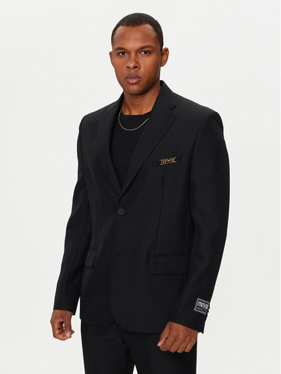 Versace Jeans Couture Сако 77GAQ703 Черен Loose Fit за Мъже цена