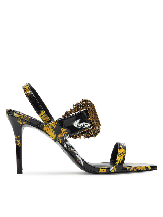 Versace Jeans Couture Сандали 78VA3S71 Черен за Жени цена