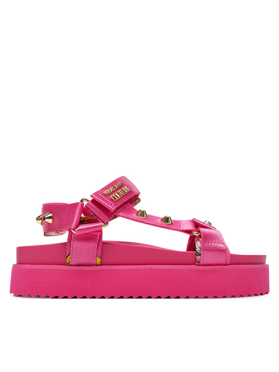 Versace Jeans Couture Сандали 78VA3SM2 Розов за Жени цена