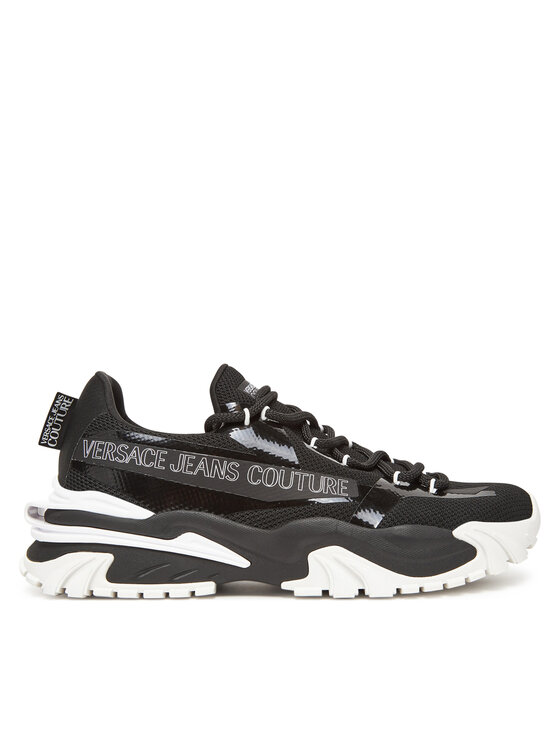 Versace Jeans Couture Сникърси 78YA3SI8 Черен за Мъже цена