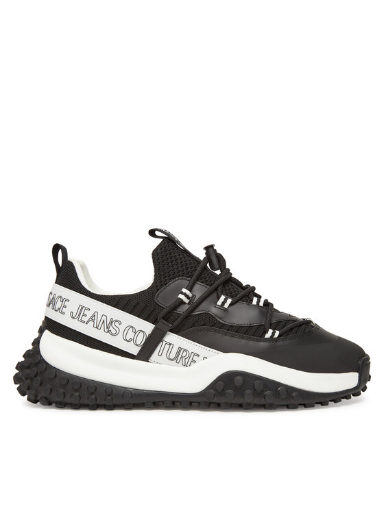 Versace Jeans Couture Сникърси 78YA3SN2 Черен за Мъже цена
