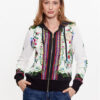 Versace Jeans Couture Суитшърт 74HAI3A6 Бял Regular Fit за Жени цена