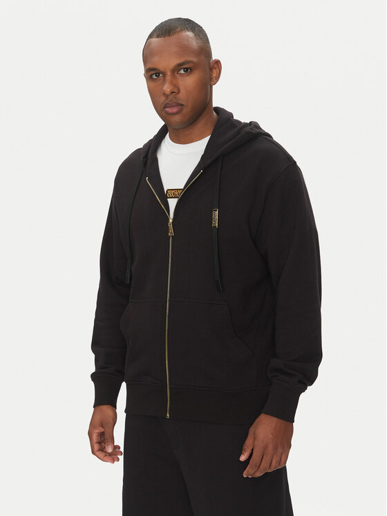 Versace Jeans Couture Суитшърт 78GAIT07 Черен Regular Fit за Мъже цена