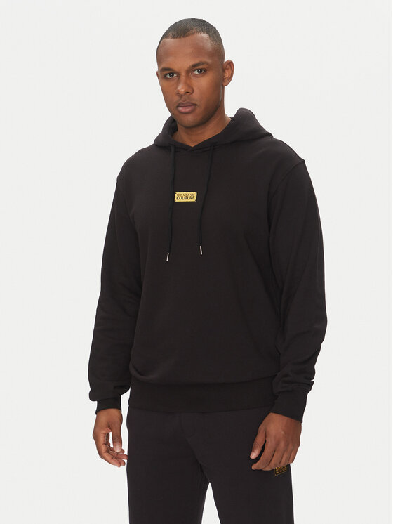 Versace Jeans Couture Суитшърт 78GAIT08 Черен Regular Fit за Мъже цена