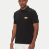 Versace Jeans Couture Тениска с яка и копчета 78GAGT08 Черен Regular Fit за Мъже цена