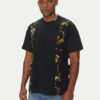 Versace Jeans Couture Тишърт 78GAH615 Черен Regular Fit за Мъже цена