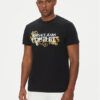 Versace Jeans Couture Тишърт 78GAHC05 Черен Regular Fit за Мъже цена