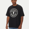 Versace Jeans Couture Тишърт 78GAHE08 Черен Regular Fit за Мъже цена