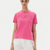 Versace Jeans Couture Тишърт 78HAHS04 Розов Regular Fit за Жени цена