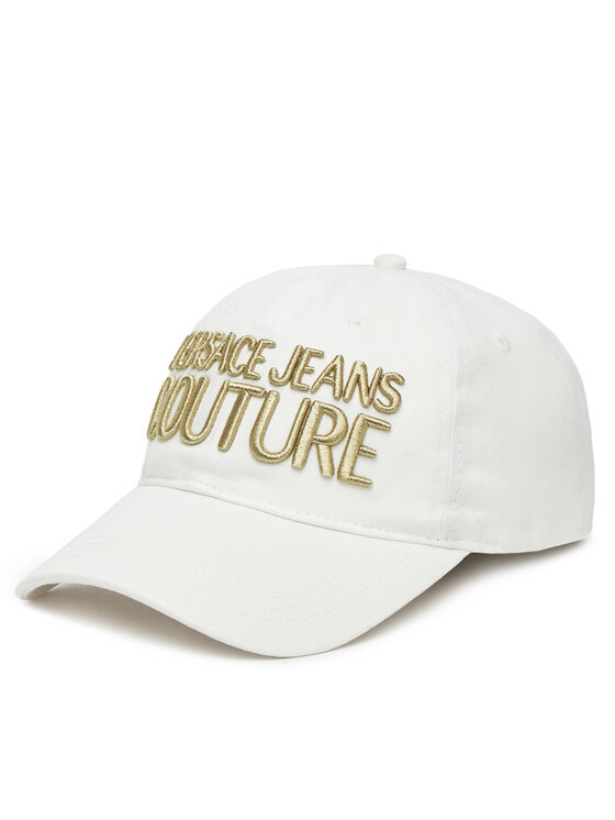 Versace Jeans Couture Шапка с козирка 78VAZK32 Бял за Жени цена