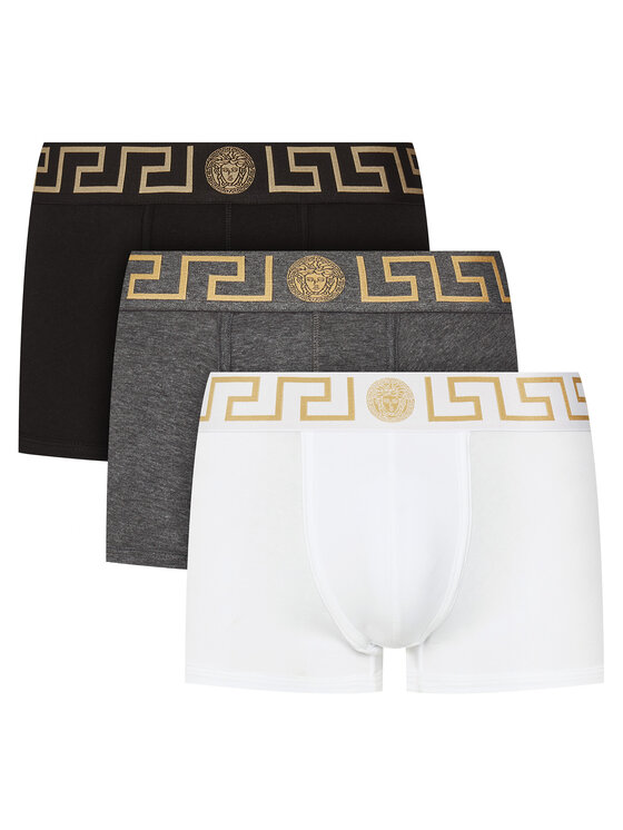 Versace Комплект 3 чифта боксерки AU10326 Цветен за Мъже цена