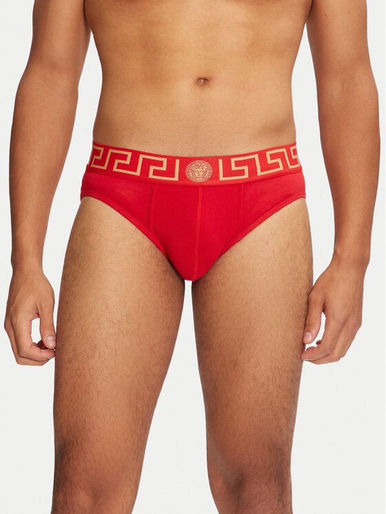 Versace Слипове AU10027 1A10011 Червен за Мъже цена