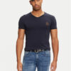 Versace Тишърт AUU01004 1A1001 Тъмносин Regular Fit за Мъже цена