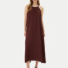 ViCOLO Лятна рокля Abito TD0757 Кафяв Regular Fit за Жени цена