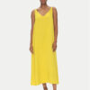 ViCOLO Лятна рокля TD0758 Жълт Regular Fit за Жени цена