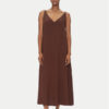 ViCOLO Лятна рокля TD0758 Кафяв Regular Fit за Жени цена