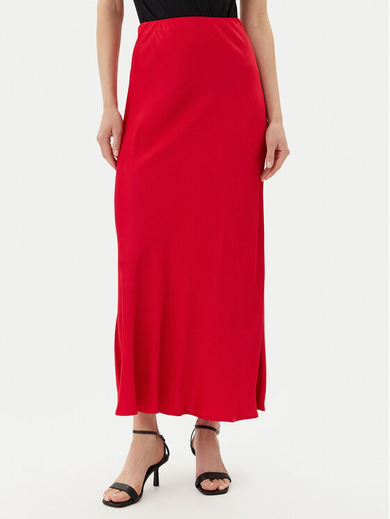 ViCOLO Макси пола TD0472 Червен Slim Fit за Жени цена