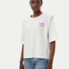 ViCOLO Тишърт RD0013 Бял Regular Fit за Жени цена