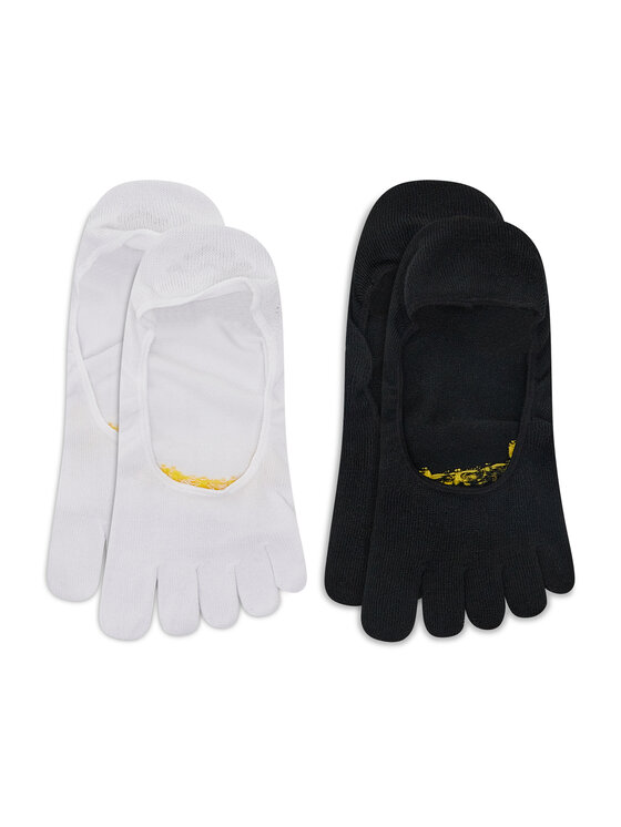 Vibram Fivefingers Комплект 2 чифта терлик унисекс Ghost S15G12P Бял за Унисекс цена