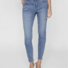 Vila Дънки Sarah 14094341 Син Skinny Fit за Жени цена
