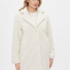 Vila Кожух Lilla 14095452 Екрю Regular Fit за Жени цена