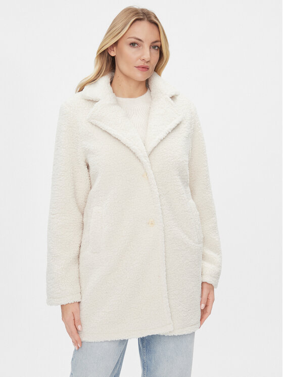 Vila Кожух Lilla 14095452 Екрю Regular Fit за Жени цена