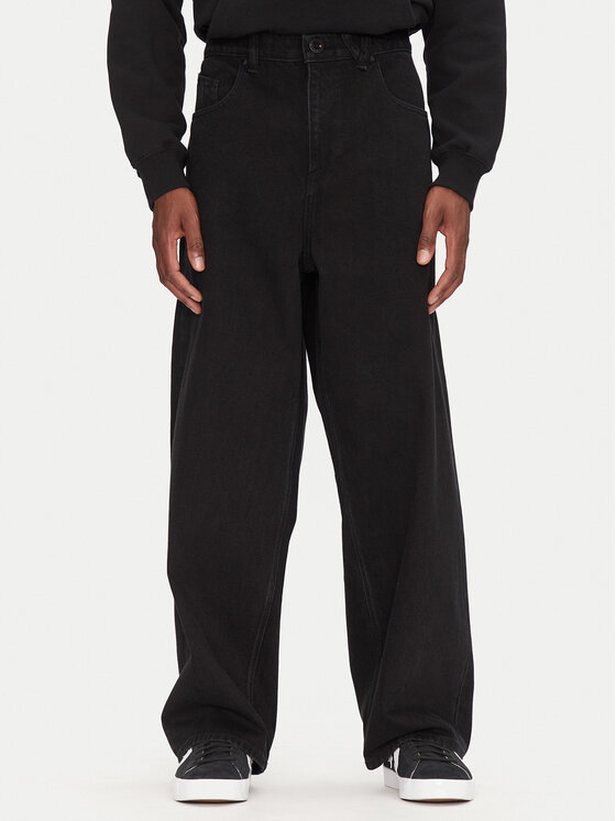 Volcom Дънки Chillow A1912502 Черен Loose Fit за Мъже цена