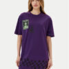 Volcom Ежедневна рокля Filip Rygalski B1312516 Виолетов Loose Fit за Жени цена