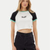 Volcom Тишърт Alix 2 B3512506 Бял Slim Fit за Жени цена