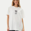 Volcom Тишърт Alix 3 B3512507 Бял Oversize за Жени цена