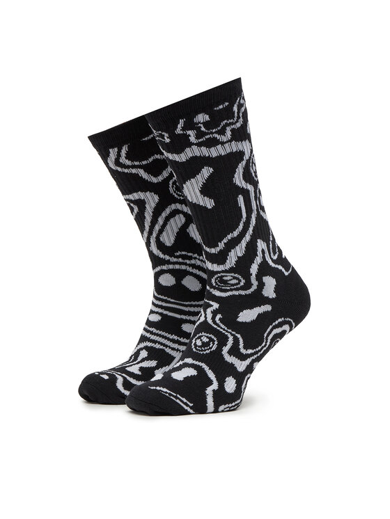 Volcom Чорапи дълги мъжки D6312503 Черен за Мъже цена