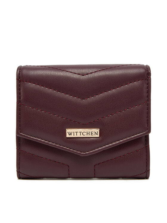 WITTCHEN Малък дамски портфейл 99-1Y-516-3 Бордо за Жени цена