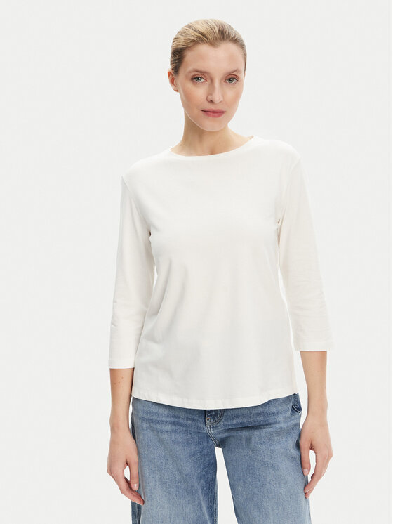 Weekend Max Mara Блуза Multia 2525946031 Бял Regular Fit за Жени цена