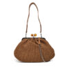 Weekend Max Mara Дамска чанта Fortuna 2515511085650 Кафяв за Жени цена