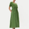Weekend Max Mara Ежедневна рокля Brozno 2515621082 Зелен Relaxed Fit за Жени цена