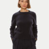 Weekend Max Mara Пуловер Gabbia 2425366162 Тъмносин Regular Fit за Жени цена