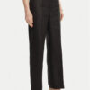 Weekend Max Mara Текстилни панталони Malizia 2515131052 Черен Regular Fit за Жени цена