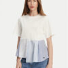 Weekend Max Mara Тишърт Bird 2515941102 Бял Relaxed Fit за Жени цена