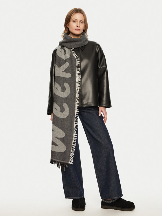 Weekend Max Mara Шал Flores 2515541064600 Черен за Жени цена