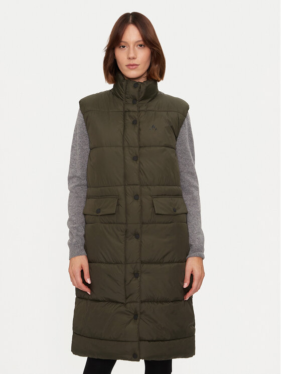 Whistler Жилетка за костюм Amaretto W Long Puffer W234602 Зелен Regular Fit за Жени цена