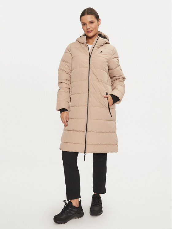 Whistler Зимно яке Amaret W Long Puffer W234603 Бежов Regular Fit за Жени цена
