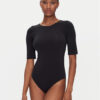 Wolford Боди Berlin 75089 Черен Slim Fit за Жени цена