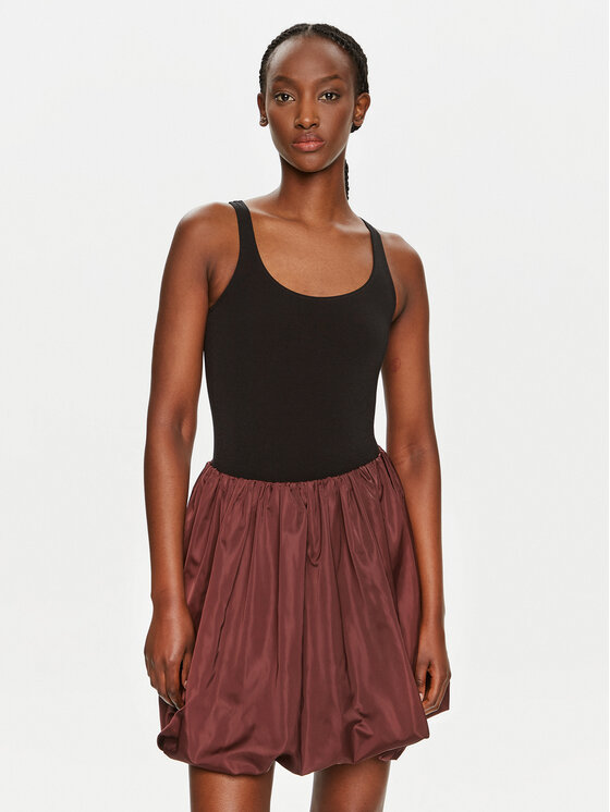 Wolford Боди Jamaika 75085 Черен Slim Fit за Жени цена